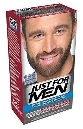 Gel colorant pour moustache et barbe