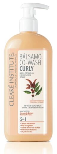 Clear&eacute; Institute Baume Co-Wash pour cheveux boucl&eacute;s 300 ml