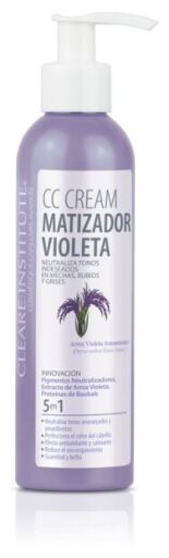 Clear&eacute; Institute CC Cr&egrave;me Violet Matizer 200 ml