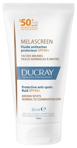 Melascreen Fluide Anti-Taches Peaux Normales SPF 50+ 50 ml