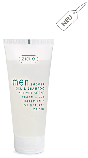 Men Vetiver Gel Douche et Shampoing 200 ml