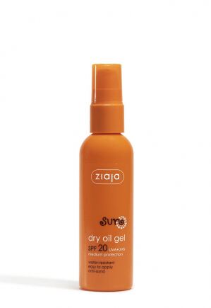 Ziaja Sun Gel Solaire Huile S&egrave;che SPF 20 90 ml