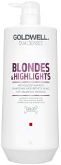 Shampoing anti-jaunissement Dualsenses Blondes &amp; Highlights