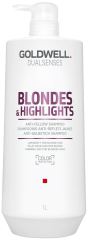 Shampoing anti-jaunissement Dualsenses Blondes &amp; Highlights