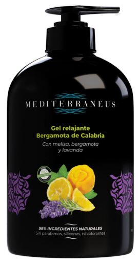 Mediterraneus Gel relaxant &agrave; la bergamote de Calabre 500 ml
