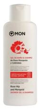 Gel et shampoing à la rose musquée et au calendula 750 ml