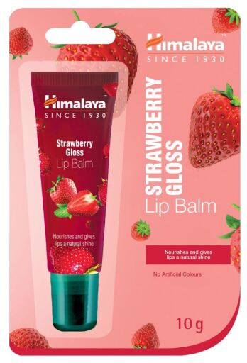 Himalaya Baume &agrave; L&egrave;vres Gloss Fraise 10 gr
