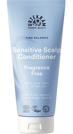 Urtekram Apr&egrave;s-shampooing sans parfum pour cuir chevelu sensible 180 ml