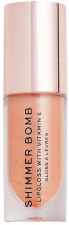 Makeup Revolution Brillant &agrave; l&egrave;vres Shimmer Bomb 4 ml