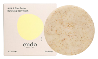 Ondo Beauty 36.5 Gel douche r&eacute;g&eacute;n&eacute;rant AHA et beurre de karit&eacute; 36,5 g
