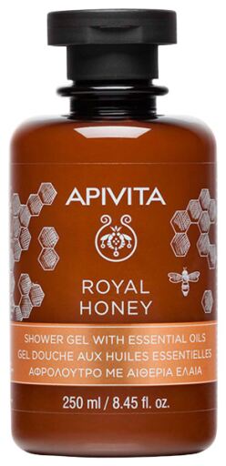 Apivita Gel Douche Miel Royal aux Huiles Essentielles