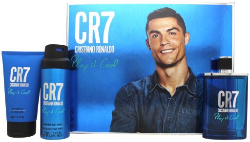 Coffret Cr7 Play It Cool Eau de Toilette 3 Pièces