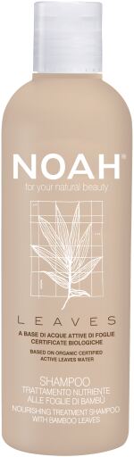 Noah Leaves Shampooing Nourrissant aux Feuilles de Bambou 250 ml