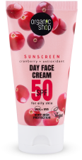 Crème Solaire de Jour pour le Visage à la Canneberge SPF 50 50 ml