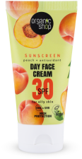 Crème Solaire de Jour pour le Visage à la Pêche SPF 30 50 ml