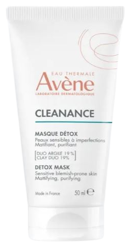 Av&egrave;ne Masque Visage D&eacute;tox Cleanance 50 ml