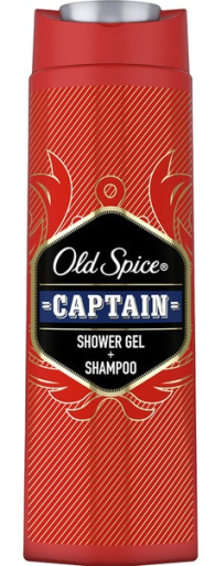 Old Spice Capitaine Gel Douche 3 en 1 400 ml