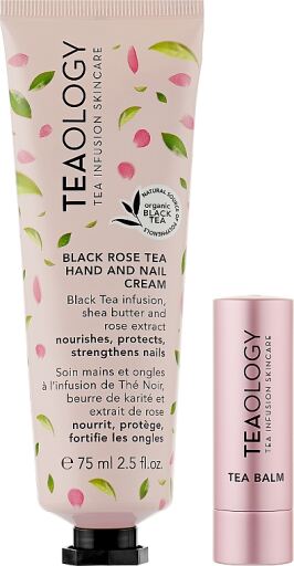 Ensemble Mains et Lèvres Rose Noire 2 Pièces