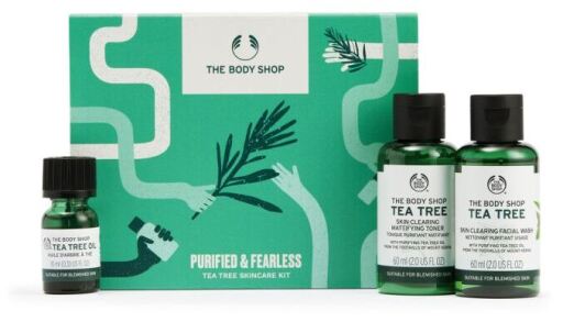 Coffret de soins du visage à l&#39;arbre à thé 3 pièces