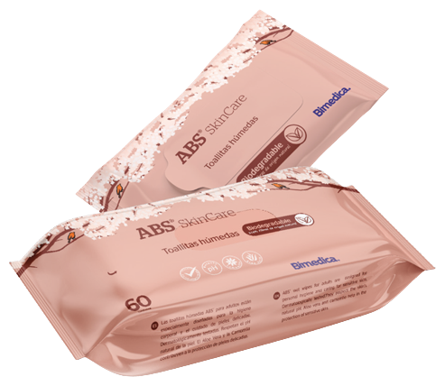 Lingettes humides pour le corps Skincare, 63 unités