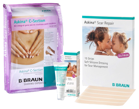 Kit de césarienne Askina pour cicatrices de césarienne, 2 pièces
