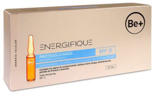 Ampoules de jour aux protéoglycanes Energifique SPF 15, 30 ampoules