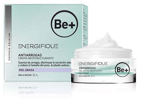 Be+ Gel anti-rides Energize pour peaux grasses SPF 20 50 ml