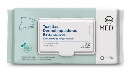 Lingettes Dermo-Nettoyantes Med Pediatrics 72 Unités