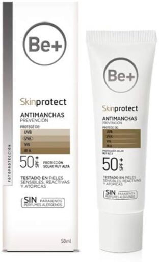 Be+ Cr&egrave;me Pr&eacute;vention Anti-Taches Skinprotect SPF 50+ 50 ml