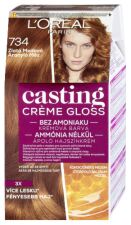 Bain de couleur brillant crème Casting