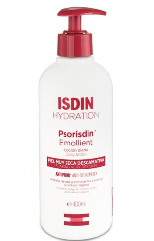 Isdin Lotion corporelle &eacute;molliente Psorisdin 400 ml