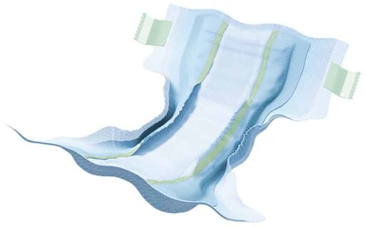 Couche &eacute;lastique Super Night 80 unit&eacute;s