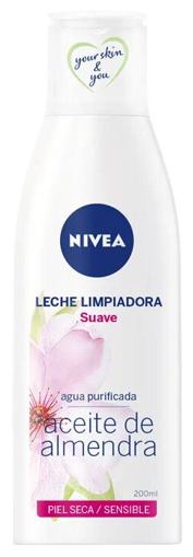 Nivea Lait Nettoyant Doux &agrave; l'Huile d'Amande 200 ml