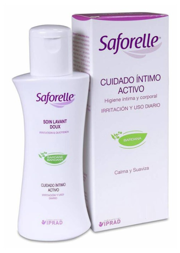 Gel de soin intime actif à l&#39;extrait de bardane