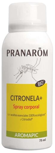 Aromapic Spray Corporel Citronnelle Bio 75 ml