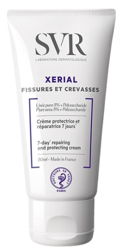 Xerial Fissures et Crevasses Crème Hydratante pour les Pieds 50 ml