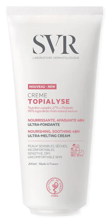 Topialyse Crème Émolliente et Apaisante pour Peaux Sèches