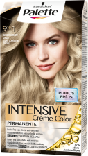 Palette de couleurs crème intensive coloration permanente