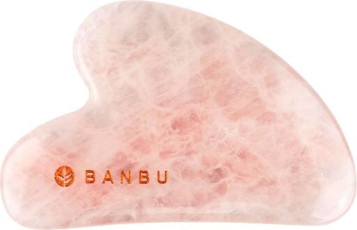 Banbu Gua Sha &agrave; quartz rose