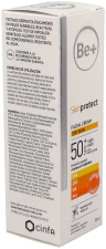Crème visage Be+ Skinprotect pour peaux sèches SPF 50+ 50 ml