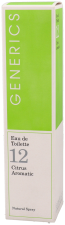 Eau de toilette 12 100 ml