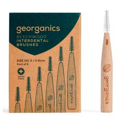 Georganics Brosse Interdentaire en Bois de H&ecirc;tre 3