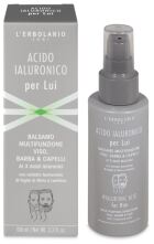 Baume Visage Barbe Homme Acide Hyaluronique 100 ml