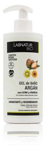 Labnatur Bio Gel de Bain Argan Kiwi et Papaye 450 ml