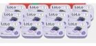 Dentifrice solide + rinçage aux boules de dents 30U Raisin 12 boîtes