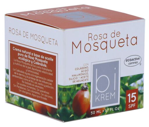 Mycofit Bikrem Cr&egrave;me &agrave; la Rose Musqu&eacute;e SPF 15 50 ml