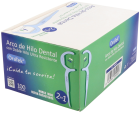 Fil dentaire double arche 100 unités. Individus