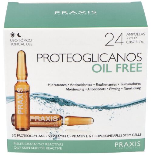 Laboratorios Praxis Prot&eacute;oglycanes sans huile 24 ampoules