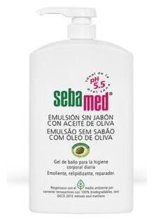 Gel de bain émulsion sans savon à l&#39;huile d&#39;olive 1 L