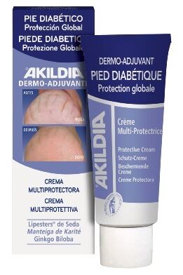 Crème pour les pieds diabétiques Akildia 75 ml
